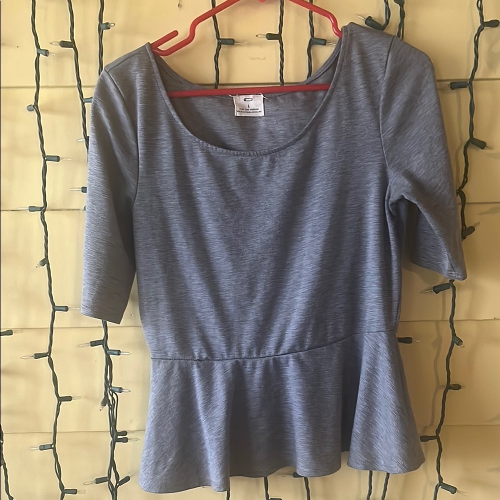 Gray Women's Top